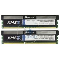 Corsair CMX4GX3M2A1600C9 - 4GB 2x2GB DDR3 PC3-12800 Non-ECC Unbuffered 240-Pins Memory