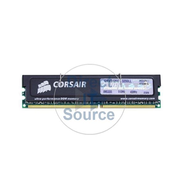 Corsair CMX512RE-3200LL - 512MB DDR PC-3200 ECC Registered 184-Pins Memory