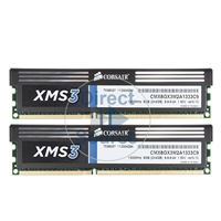 Corsair CMX8GX3M2A1333C9 - 8GB 2x4GB DDR3 PC3-10600 Non-ECC Unbuffered 240-Pins Memory