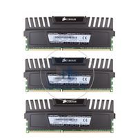 Corsair CMZ12GX3M3A1600C9 - 12GB 3x4GB DDR3 PC3-12800 Non-ECC Unbuffered 240-Pins Memory