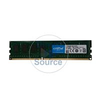 Crucial CT102464BA160B.C16FPR - 8GB DDR3 PC3-12800 240-Pins Memory