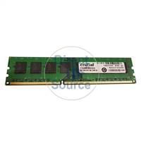 Crucial CT102464BA160B.M16FDD - 8GB DDR3 PC3-12800 Non-ECC Unbuffered 240-Pins Memory