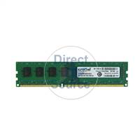 Crucial CT102464BA160B.M16FED - 8GB DDR3 PC3-12800 Non-ECC Unbuffered 240-Pins Memory