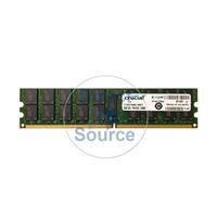 Crucial CT102472AB667.36FC1 - 8GB DDR2 PC2-5300 ECC Registered 240-Pins Memory