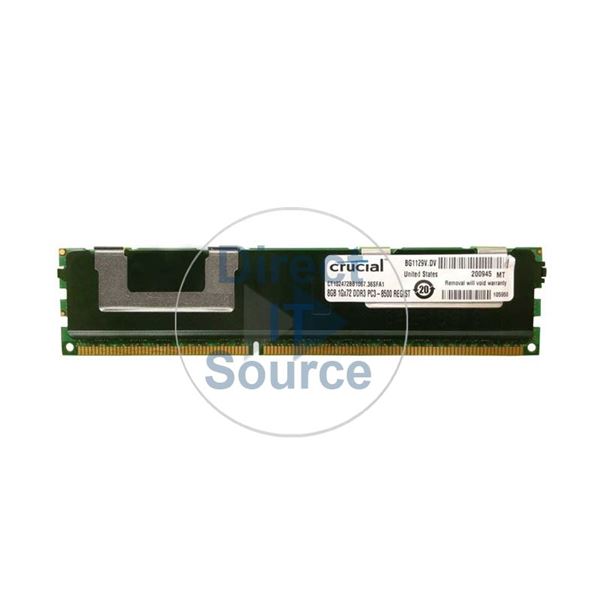 Crucial CT102472BB1067.36SFA1 - 8GB DDR3 PC3-8500 ECC Registered 240-Pins Memory