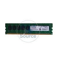 Crucial CT102472BD160B.M18FED - 8GB DDR3 PC3-12800 ECC Unbuffered 240-Pins Memory