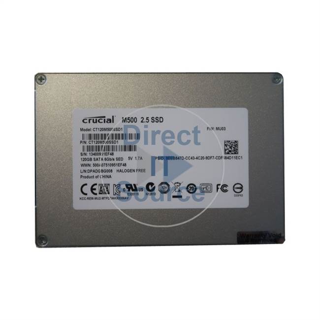 Crucial CT120M500SSD1 - 120gb 2.5inch SATA SSD