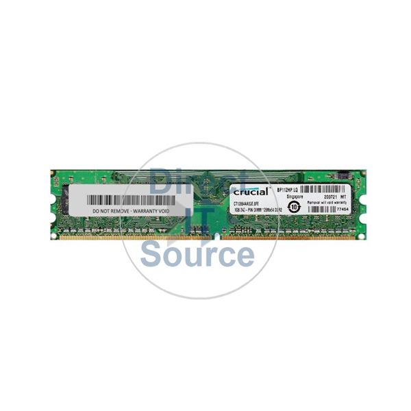 Crucial CT12864AA53E.8FE - 1GB DDR2 PC2-4200 240-Pins Memory