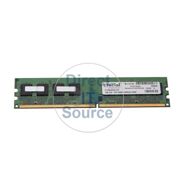 Crucial CT12864AA53E.K16F - 1GB DDR2 PC2-4200 Non-ECC Unbuffered Memory