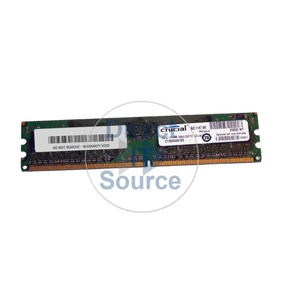 Crucial CT12864AA667.8FG - 1GB DDR2 PC2-5300 240-Pins Memory