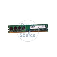 Crucial CT12864AA667 - 1GB DDR2 PC2-5300 Non-ECC Unbuffered Memory
