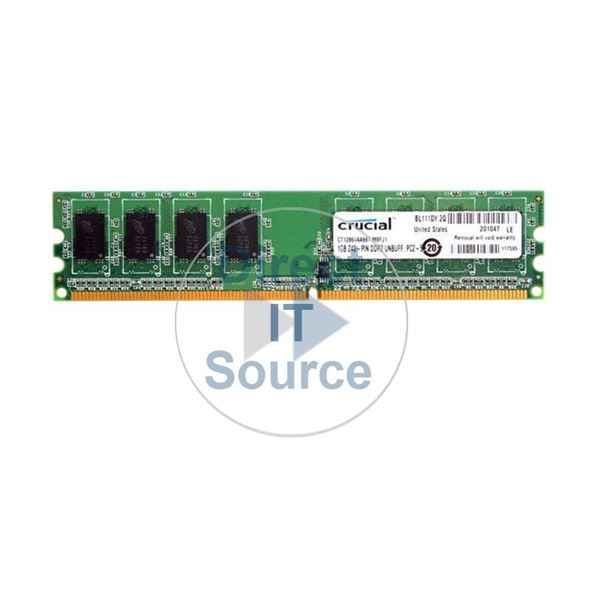 Crucial CT12864AA667.M8FJ1 - 1GB DDR2 PC2-5300 240-Pins Memory