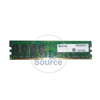 Crucial CT12864AA800.M16FG - 1GB DDR2 PC2-6400 240-Pins Memory