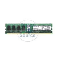 Crucial CT12864AA800.M8FJ1 - 1GB DDR2 PC2-6400 Non-ECC Unbuffered 240-Pins Memory