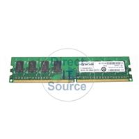 Crucial CT12864AA800.M8FJ3 - 1GB DDR2 PC2-6400 Non-ECC Unbuffered 240-Pins Memory