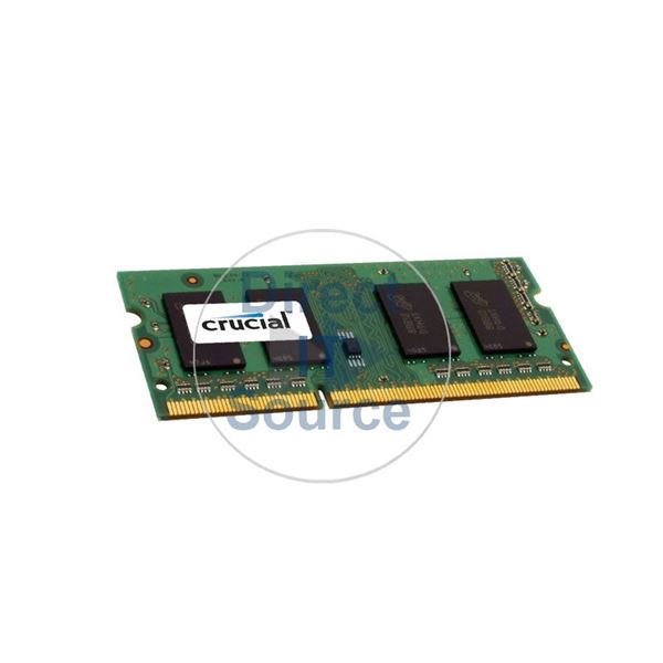 Crucial CT12864BC1067.8SFD - 1GB DDR3 PC3-8500 Non-ECC Unbuffered Memory