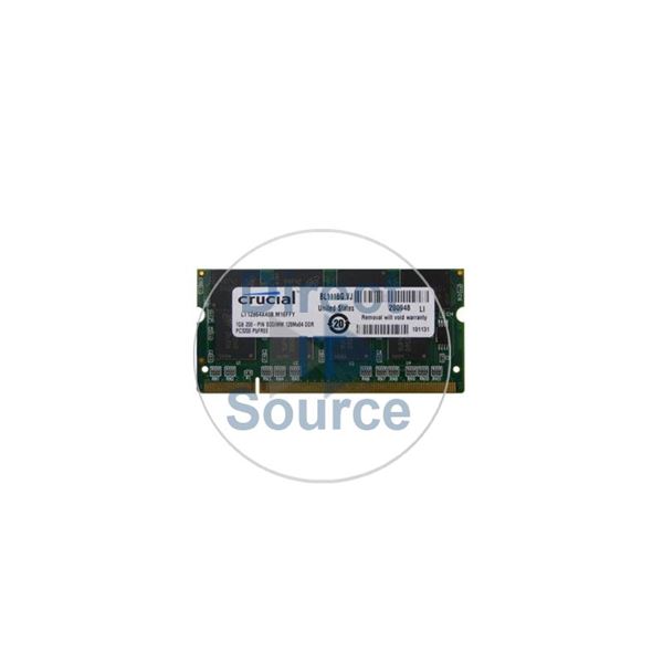 Crucial CT12864X40B.M16FFY - 1GB DDR PC-3200 Non-ECC Unbuffered Memory