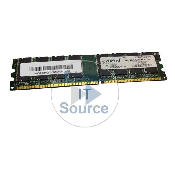 Crucial CT12864Z335.16TD2 - 1GB DDR PC-2700 Memory