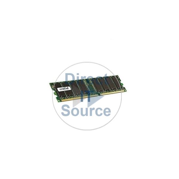 Crucial CT12864Z40B.E16TY - 1GB DDR PC-3200 Non-ECC Unbuffered 184-Pins Memory