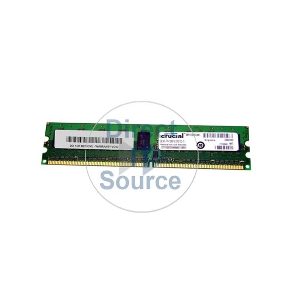 Crucial CT12872AA667.9FE - 1GB DDR2 PC2-5300 ECC Memory