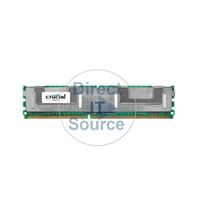 Crucial CT12872AF667.9FG1D6 - 1GB DDR2 PC2-5300 ECC Fully Buffered Memory