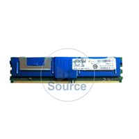 Crucial CT12872AF667.E18F0N8 - 1GB DDR2 PC2-5300 ECC Fully Buffered 240-Pins Memory