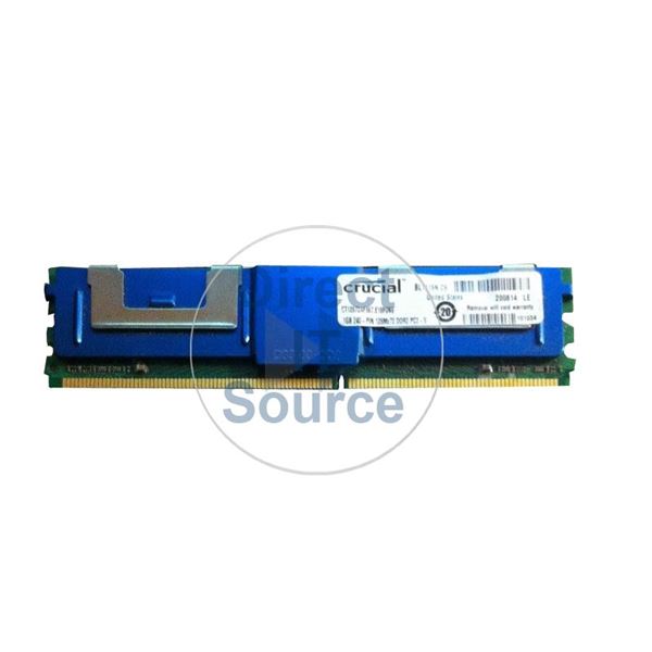 Crucial CT12872AF667.E18F0N8 - 1GB DDR2 PC2-5300 ECC Fully Buffered 240-Pins Memory