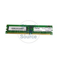 Crucial CT12872Y335.18LFD4Y - 1GB DDR PC-2700 ECC Registered 184-Pins Memory