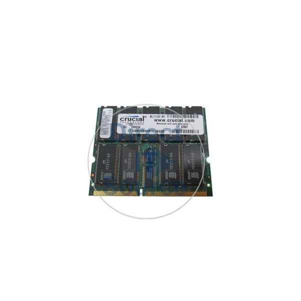 Crucial CT128M72S4WR75.18SQD - 1GB SDRAM PC-133 144-Pins Memory