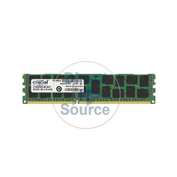 Crucial CT16G3ERSDD4186D.36FED - 16GB DDR3 PC3-14900 ECC Registered 240-Pins Memory