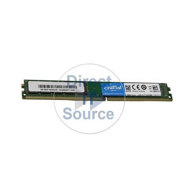 Crucial CT16G4XFD824A - 16GB DDR4 PC4-19200 ECC Unbuffered 288-Pins Memory