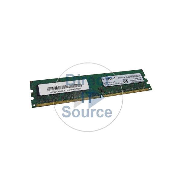 Crucial CT25664AA1067.16FE1 - 2GB DDR2 PC2-8500 Non-ECC Unbuffered 240-Pins Memory