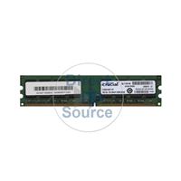 Crucial CT25664AA667.I16F - 2GB DDR2 PC2-5300 Non-ECC Unbuffered 240-Pins Memory