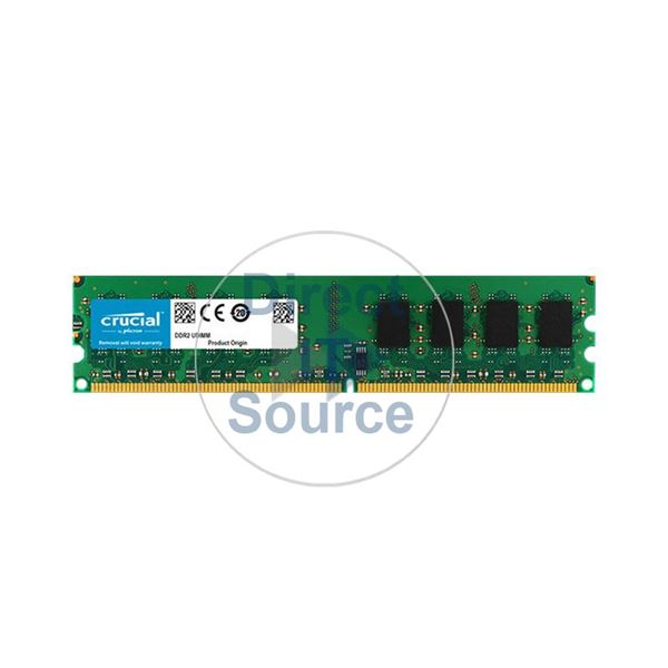 Crucial CT25664AA667.M16FA - 2GB DDR2 PC2-5300 Non-ECC Unbuffered Memory