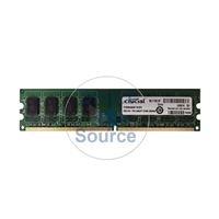 Crucial CT25664AA667.M16FE - 2GB DDR2 PC2-5300 Non-ECC Unbuffered 240-Pins Memory