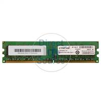 Crucial CT25664AA800.16FE - 2GB DDR2 PC2-6400 Non-ECC Unbuffered 240-Pins Memory