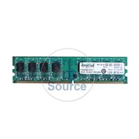 Crucial CT25664AA800.M16FM - 2GB DDR2 PC2-6400 Non-ECC Unbuffered 240-Pins Memory
