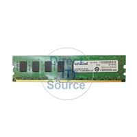 Crucial CT25664BA1067.M16FG - 2GB DDR3 PC3-10600 Non-ECC Unbuffered 240-Pins Memory