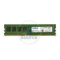 Crucial CT25664BA1339 - 2GB DDR3 PC3-10600 Non-ECC Unbuffered 240-Pins Memory