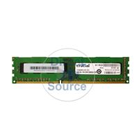 Crucial CT25664BA1339A.16FG - 2GB DDR3 PC3-10600 Non-ECC Unbuffered 240-Pins Memory