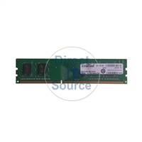 Crucial CT25664BA160BJ.M4FED - 2GB DDR3 PC3-12800 240-Pins Memory