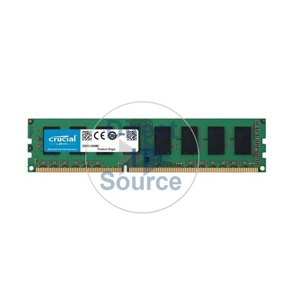 Crucial CT25664BD160B - 2GB DDR3 PC3-12800 Non-ECC Unbuffered 240-Pins Memory