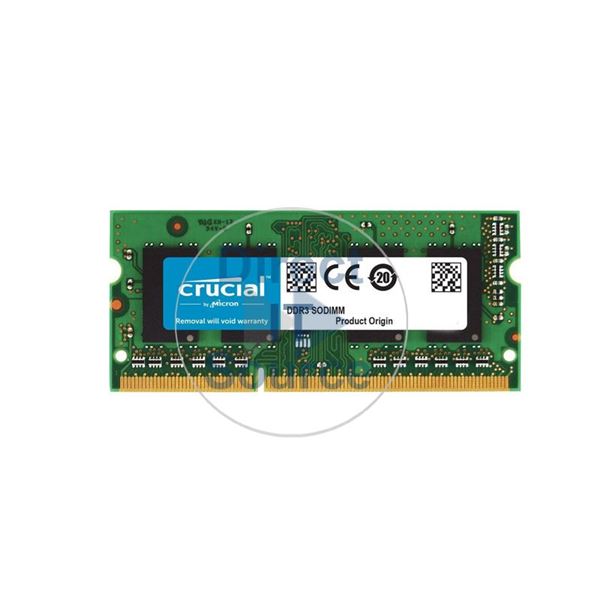 Crucial CT25664BF160B.C8FED2 - 2GB DDR3 PC3-12800 Non-ECC Unbuffered 204-Pins Memory
