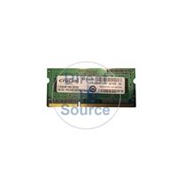 Crucial CT25664BF160B.C8FER2 - 2GB DDR3 PC3-12800 Non-ECC Unbuffered 204-Pins Memory