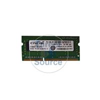 Crucial CT25664BF160B.C8FKR - 2GB DDR3 PC3-12800 Non-ECC Unbuffered 204-Pins Memory