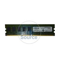 Crucial CT25672AA667.M18FH - 2GB DDR2 PC2-5300 ECC Unbuffered 240-Pins Memory