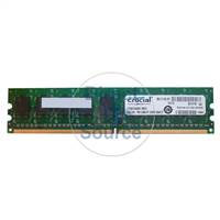 Crucial CT25672AA667.M9FC - 2GB DDR2 PC2-5300 Non-ECC Unbuffered 240-Pins Memory
