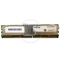 Crucial CT25672AF667.Y18F0D6 - 2GB DDR2 PC2-5300 ECC Fully Buffered 240-Pins Memory