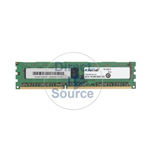 Crucial CT25672BA1339.18FG - 2GB DDR3 PC3-10600 ECC Unbuffered 240-Pins Memory