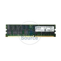 Crucial CT25672Y40B - 2GB DDR PC-3200 ECC Registered 184-Pins Memory